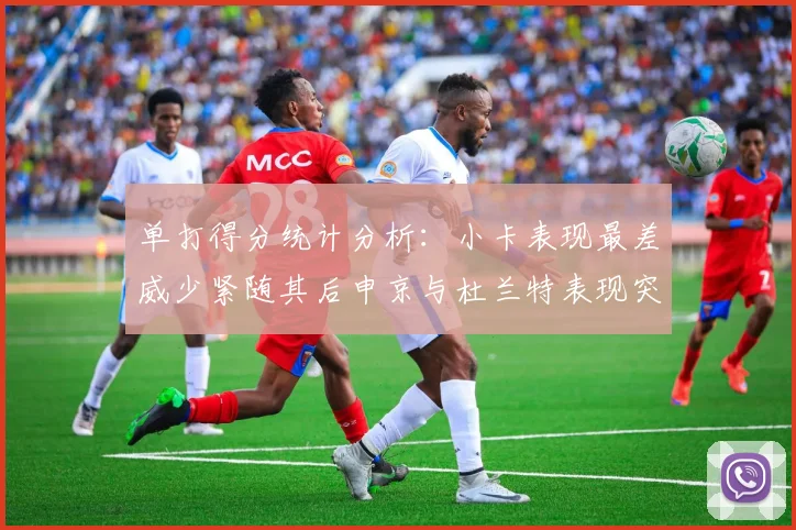 单打得分统计分析：小卡表现最差威少紧随其后申京与杜兰特表现突出